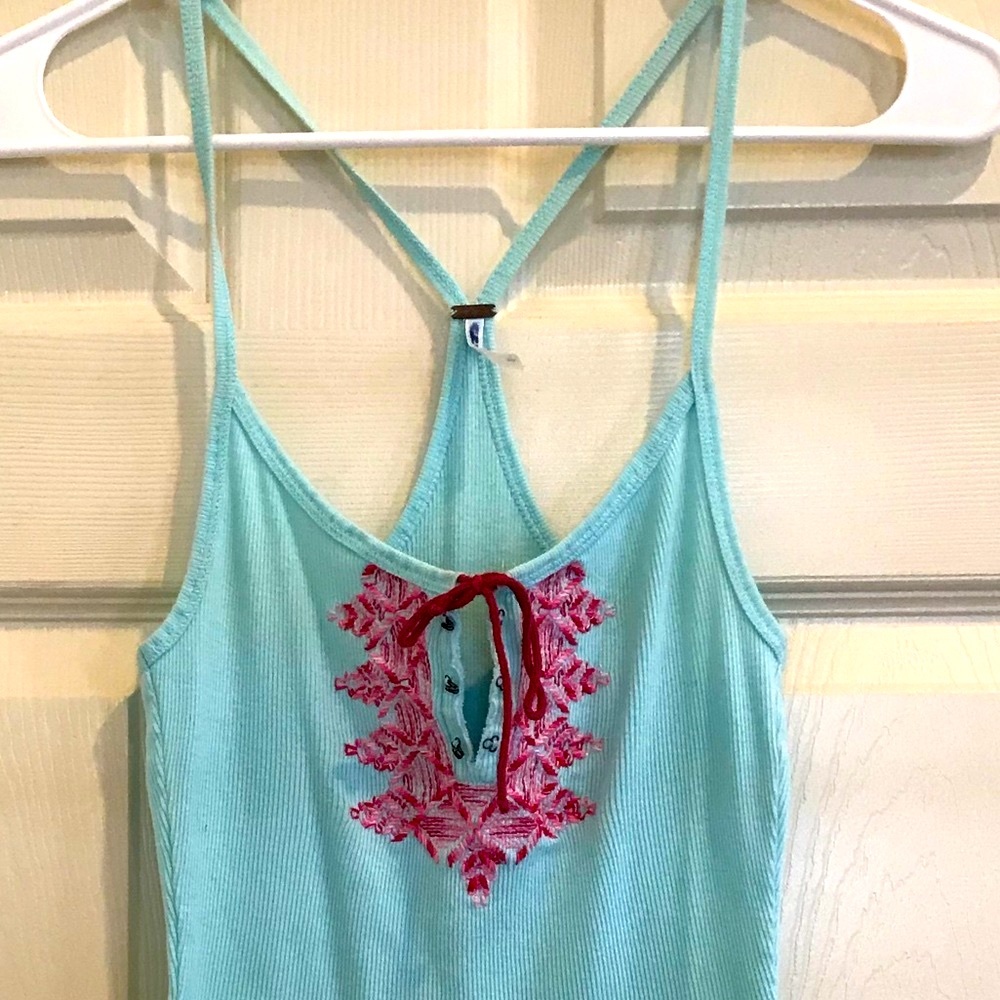 FREE PEOPLE embroidered top - Picture 3 of 7